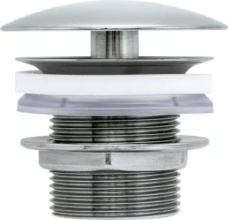 Duravit Schaftventil Edelstahl Gebürstet 72x72x69 mm - 0050247000 0050247000