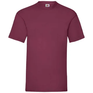 Fruit of the Loom - "Valueweight" T-Shirt für Herren (Burgunderrot)