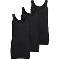 ONLY Tanktop Live Love (3-tlg) Lange Tops, elastische Baumwollqualität