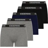 Chiemsee Boxershorts (Packung, 5-St) 5er-Packung, mit Baumwollzwickel, aus Baumwollmischung