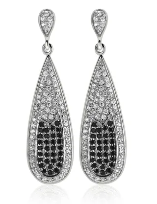 Orphelia Damen-Ohrhänger aus 925er Sterlingsilber – Silber ZO-5176