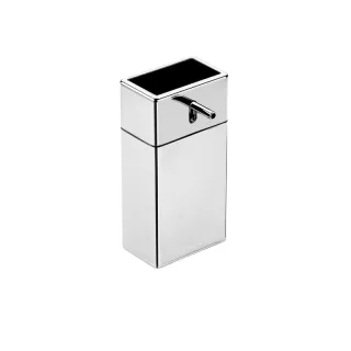 Cosmic Extreme Stand-Seifenspender 8x7,5x16 cm, chrom-Schwarz, 2530104 WJC253A0004001