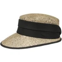 Lipodo Sonnenhut (1-St) Damencap mit Schirm, Made in Italy