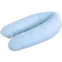 Loolay Seitenschläferkissen Classic BEIGE GRAU WEIß ROSA GELB BLAU Kissen Schwangerschaftskissen, multifunktionales Lagerungskissen M/L oder L/XL für Kinder Frauen und Männer, 170 o. 190 cm Standard Stillkissen inkl. 100% Baumwolle Bezug, LOOLAY® - 1