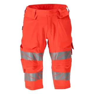 MASCOT Herren Shorts, lang ACCELERATE SAFE Hi-vis Rot 56 - 19249-510-222-C56