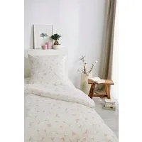Primera Bettwäsche Bio Crepe Ranken, Seersucker, 2 teilig, mit filigranem Rankenmuster