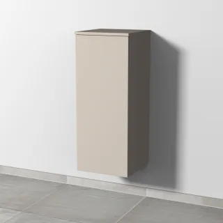 Sanipa 3way Mittelschrank mit 1 Tür, Kaschmir-Matt, SP1201U SP1201U