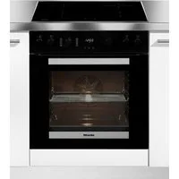 Miele Induktions Herd-Set H2455I D OBSW/EDST-LOOK mit KM 7061 F, Herd-Set - Kombination aus Herd und Induktionskochfeld