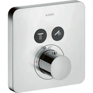 hansgrohe Axor ShowerSelect Soft Cube 36707000 Thermostat, chrom, 2 Verbraucher