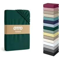 OTTO home Spannbettlaken Cremona, BASIC und PREMIUM Qualität, mit Elasthan, Baumwolle, Jersey (145 g/m), Gummizug: rundum, (1 Stück), bis 20 cm Höhe, Bettlaken ab Gr. 90x200 cm, Strapazierfähig