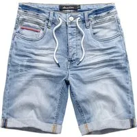Amaci&Sons Jeansshorts MARKHAM Jeansshorts Herren Bermuda Jeans Short Hose Regular Fit