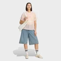 adidas Originals T-Shirt ADIDAS ORIGINALS SUMMER GLOW OVERSIZE JERSEY, GEWIRKTES MATERIAL
