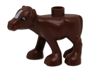 1x LEGO® DUPLO Kuh Kalb [12g 6x4.5x2.2cm] braun