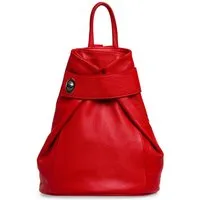 Caspar Cityrucksack Großer Damen Rucksack aus Leder - CLASSIC LINE - Modell No.790