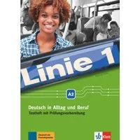 Linie 1 A2. Testheft mit Audio-CD / Ekaterini Karamichali, Hildegard Meister