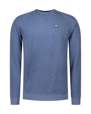 nza new zealand auckland - Pullover Männlich spring blue melange - Gr. - M