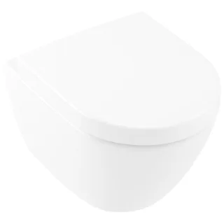 Villeroy&Boch Subway 2.0 Wand WC compact 5606R001 weiß, DirectFlush, spülrandlos, Abgang waagerecht