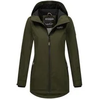 Marikoo Outdoorjacke Honigbeere sportliche Übergangsjacke mit Kapuze