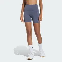 adidas Performance Leggings 3-STREIFEN STUDIO ALL ME BOOTY LEGGINGS, KURZ (1-tlg)