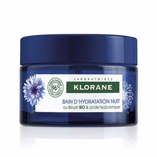 Bio-kornblume &amp Hyaluronsäure Nacht-feuchtigkeitsbad 50 ml