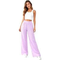 Worldclassca Stoffhose Worldclassca Musselin Stoff Hose Freizeit Sommer Leichte Musselinhose Neue Kollektion - Stilvolle und gemütliche Sommer Mode für Damen