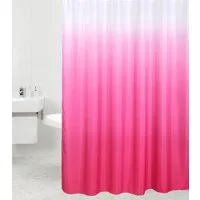 Sanilo Duschvorhang Magic Pink 180 x 200 cm, 100% wasserdicht, Anti-Schimmel-Effekt, hochwertige Qualität