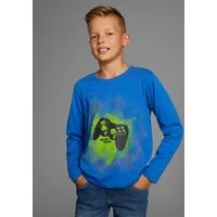 KIDSWORLD Langarmshirt GAMER Gamer-Shirt Langarm, Basic-Passform, mit trendigem Aufdruck