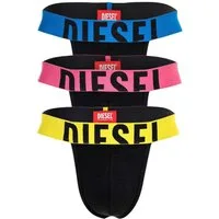 Diesel Tanga Herren String 3er Pack Baumwolle FRITZ-D-POP (Packung, 3er Pack)