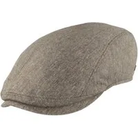 Göttmann Schiebermütze Sommer Flat-Cap aus Seide mit UV-Schutz 40+