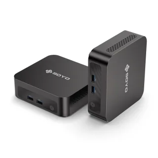 SOYO Y5 Plus Mini PC Intel Core i7 4510U 8GB RAM 128GB Storage Windows 11 Dual HD Dual Screen Output Mini Computer Deskt