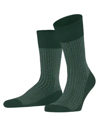 FALKE - Socken - Uptown Tie grün - Gr. - 42
