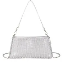 nsihing Clutch Damen Clutch Elegante Brauttasche Diamant Handtasche Hochzeit, Abendtasche Klatsch Tasche Cluthes
