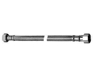 Schell Flex.Schlauch Clean-Flex-S drehb. 500mm mit 2 Überwurfmuttern 3/8" chrom 103150699