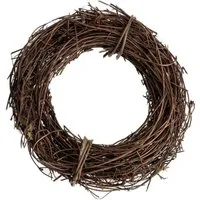 NaDeco Bastelnaturmaterial Clematis-Kranz in Natur, Durchmesser ca. 15cm