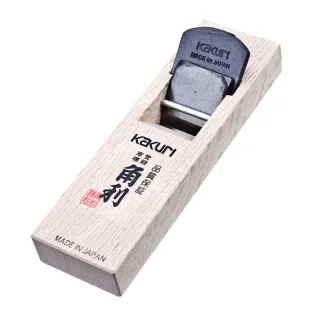 KAKURI 42mm Japanese Block Plane Kanna Hand Plane Woodworking Tool with High Carbon Steel Blade