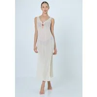 LSCN by LASCANA Strandkleid Midikleid, Strickkleid