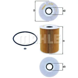 Mahle ?lfilter Mercedes E-Klasse Gl-Klasse M-Klasse S-Klasse