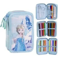 Disney Federmäppchen Disney Frozen Federmappe gefüllt Schuletui & Stiftebox mit Zubehör