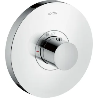 hansgrohe Axor ShowerSelect Round Thermostat 36721000, Unterputz-Thermostat Highflow, chrom