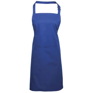 Premier Damen/Frauen Farben Bip Schürze mit Tasche (Royal)