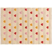 Atmosphera Créateur d'intérieur Kinderteppich Kinderteppich AMOUR, 100% Baumwolle, 120 x 170 cm, Höhe: 10 mm