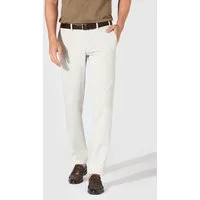 Hiltl Chinos Tamo Chino Hose Herren Slim Fit Stretch Baumwolle, gebrochenes weiss, Premium Baumwollhose, leichte Sommerhose, Chino für Büro und Freizeit