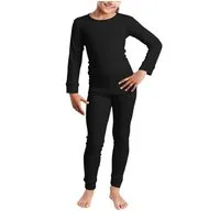 Cocain underwear Thermounterhose Warme lange Kinder Thermo Ski Unterwäsche lang Unterhose Unterhemd 100 (Packung, 2-St) warm weich gemütlich