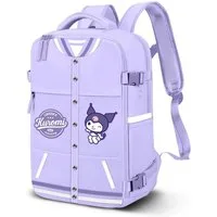 Karactermania Reiserucksack Sanrio Kuromi Mercury Rucksack Freizeitrucksack lila, ideale Handgepäcksgröße