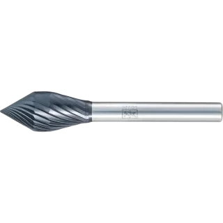 PFERD TOOLS Hartmetall Hochleistungsfrässtift Zahnung 3 KZW Ø12x25mm Sch.-Ø 6mm HICOAT - 21460000