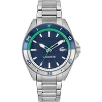 Lacoste Quarzuhr MAINSAIL 2011458, Armbanduhr, Herrenuhr, Edelstahlarmband, analog