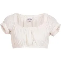 Nübler Dirndlbluse Dirndlbluse Kurzarm Sofia in Creme von Nübler