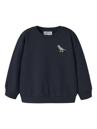 NAME IT - NMMVALLEN LS NREG SWEAT BRU Navy Blazer - Gr. - 116