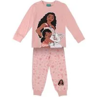 Cerda Pyjama Disney Moana Schlafanzug Kinder Pyjama Set langarm, Baumwolle
