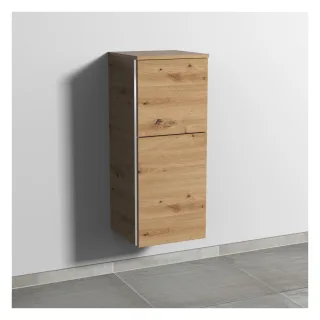 Sanipa 3way Mittelschrank mit 1 Tür und 1 Auszug, Eiche Natural-Touch, BR12785 BR12785